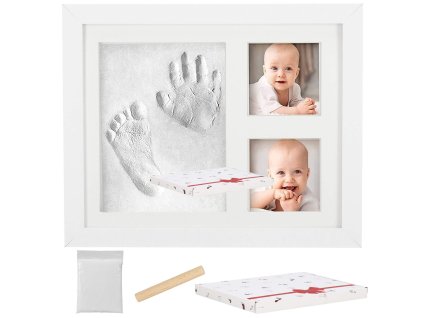 PF0027 RÁM NA 3 FOTOGRAFIE (BIELA)