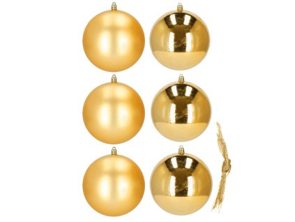 150677 ca1188 bombki choinkowe 10 cm 6 szt M0