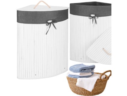 HA0158 BAMBUSOVÝ KÔŠ NA PRÁDLO