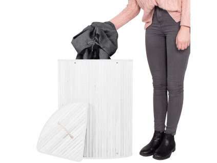 HA0158 BAMBUSOVÝ KÔŠ NA PRÁDLO