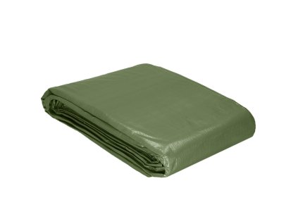 44341 ga2132 plandeka 4 x 4 m ciemnozielona srebrna M0