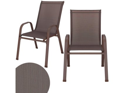 GF0104 ZÁHRADNÁ STOLIČKA 73 X 55,5 X 93 CM (2 ks)