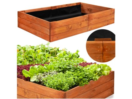 GB0003 ZELENINOVÁ BEDNIČKA 140 CM IMPREGNOVANÁ