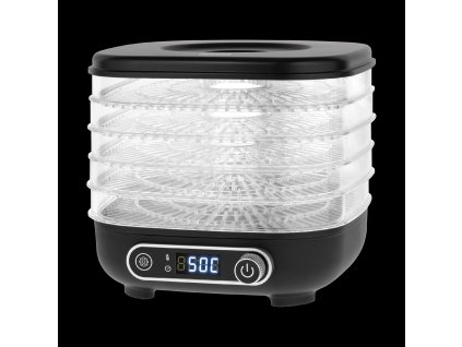 Sušička na huby, zeleninu, ovocie, 300W, 5 sít, displej, termický obeh, TEESA