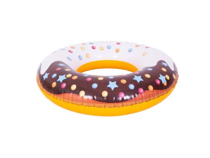 Bazénový kruh donut SUNCLUB hnedý