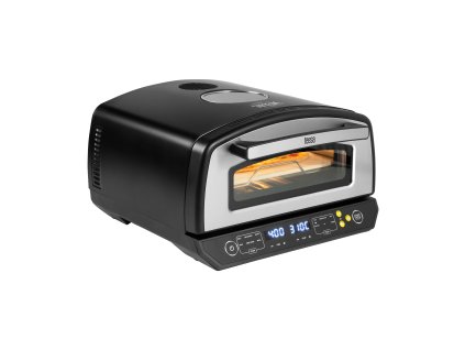 Pizza rúra SUPREME ELITE 2200 W, 450 stupňov, dva ohrievače, okno, LED, 33 cm, rôzne programy pečenia