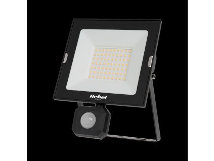 LED reflektor 50W so senzorom pohybu a súmraku -6500K