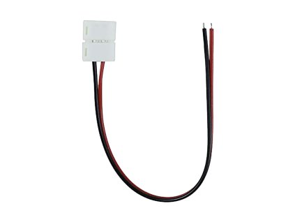 LED konektor 8mm s káblom jednostranný