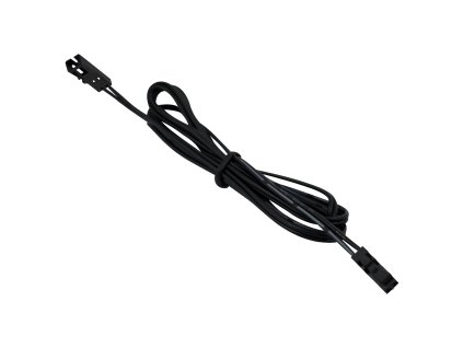 Prepojovací kábel pre podskrinkové lampy, 200 cm, čierny