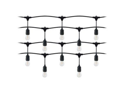 LED girlanda O-LG-3/20M/E27/3