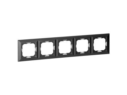 Rám Pearl 5 modul antracit O-OR-OE-7720/5/A