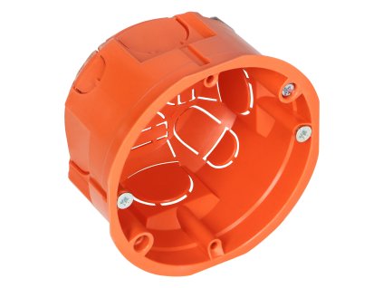 Krabica na omietkové dosky, zapustená - 60 mm, plytká