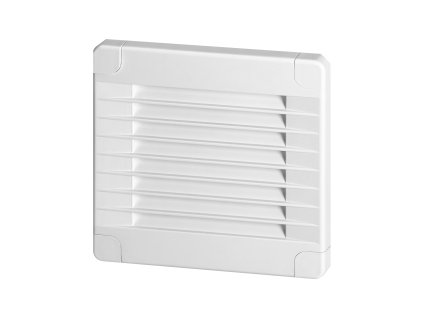 Ventilačná mriežka so zámkom 100x100, biela