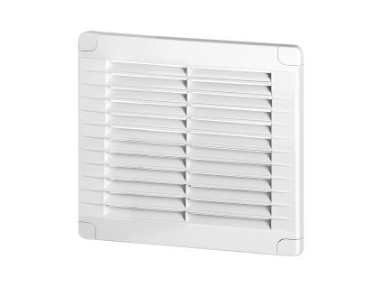 Ventilačná mriežka so zámkom 150x150, biela