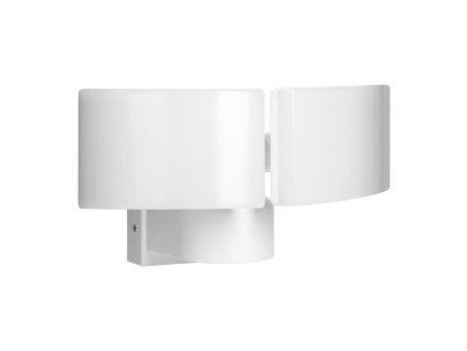 TOS DUO LED 2x20W dvojitý záhradný reflektor, 2x1600lm, IP65, 4000K, PC, biely