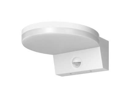 ASPEN LED 15W, záhradné svietidlo s PIR snímačom pohybu, 1300lm, IP65, 4000K, biele