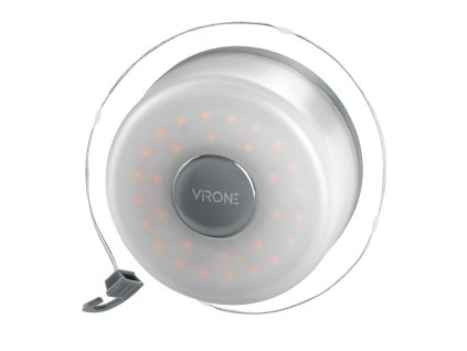 Kempingové reťazové svetlá, 80/200lm, 2000mAh, 3000K, 8m