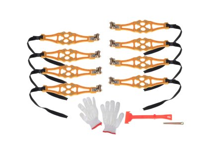 Lancuchy sniegowe nakladki antyposlizgowe na kola opony na snieg 8el 158027