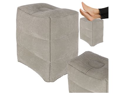 Podnozek nadmuchiwany pod nogi pufa turystyczna 3 poziomy wysokosci 175412