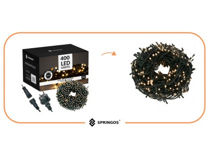 CL0400 VIANOČNÉ OSVETLENIE 400 LED
