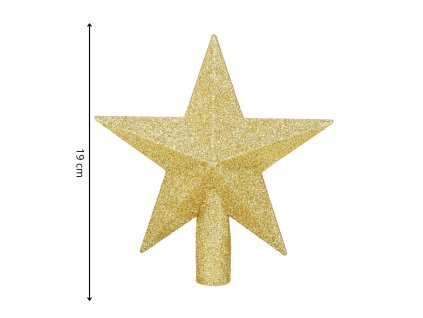 CA1436 VIANOČNÁ OZDOBY HVIEZDA 20 CM