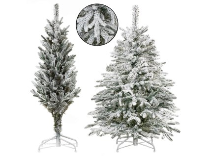 CT0222 LUXUSNÝ ZASNEŽENÝ SMREK 120 CM