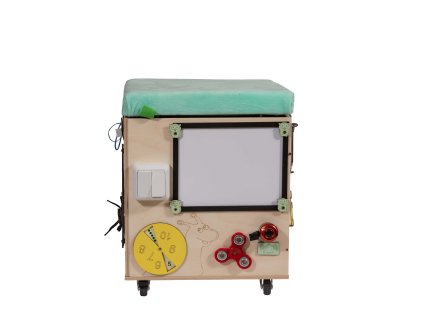 Manipulačný puf LAS so sedadlom na kolieskach 31