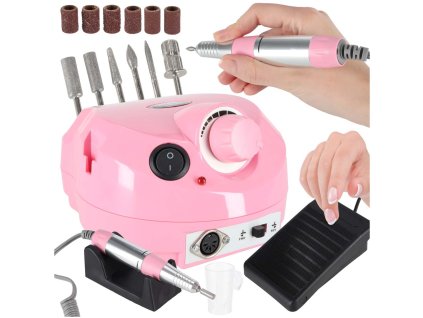 Elektrická frézka na nechty 65W 6 fréz