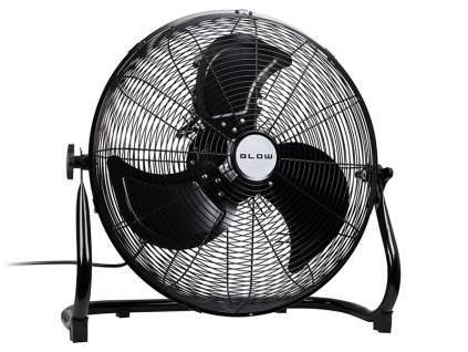 Stojanový ventilátor 45cm 200W čierny