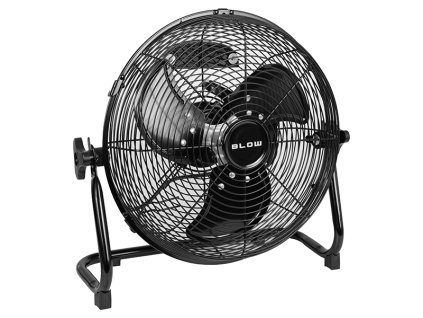 Podlahový ventilátor 12"/30 cm 70W cirkulátor ČIERNY