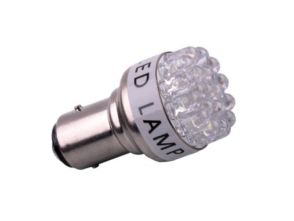 Autožiarovka 12V S-25-19LED-1157 biela