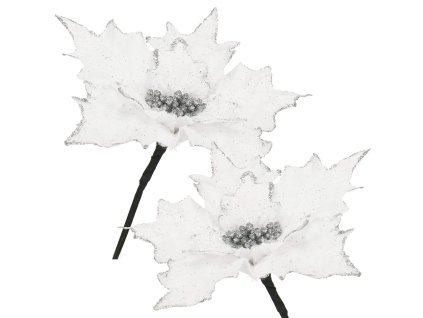 CA0720 VIANOČNÁ DEKORÁCIA "POINSETTIA" 26 CM