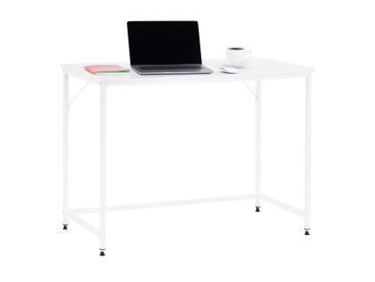 Písací stôl 100 × 50 cm biely S-HF0042