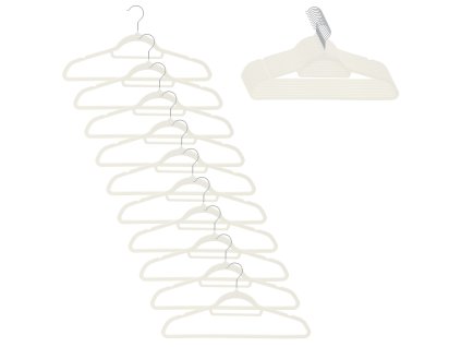 193301 hg0084 wieszaki welurowe 20 szt M0