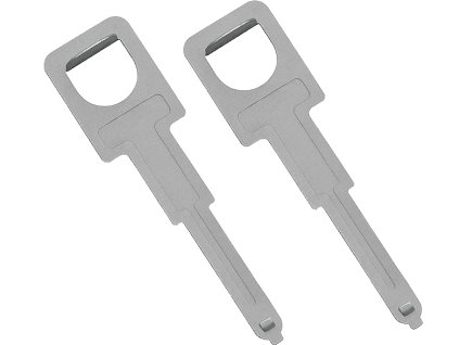 Kľúče na demontáž autorádia 4 ks