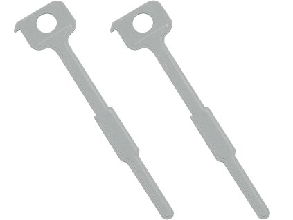 Kľúče na demontáž autorádií do roku 2002