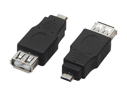 USB adaptér na micro USB pre nabíjanie a prenos dát