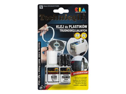 Lepidlo na PP, PE, PTFE 8g+8ml univerzálne