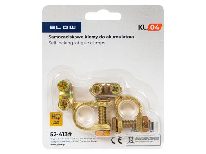 Samovzperné svorky na akumulátor 12V