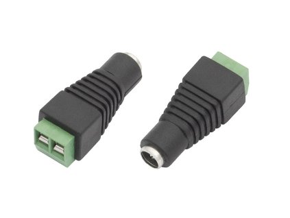 DC konektor 2,1/5,5 mm pre LED pásy