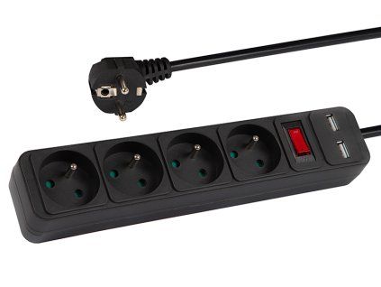 Predlžovačka s USB 98-779-