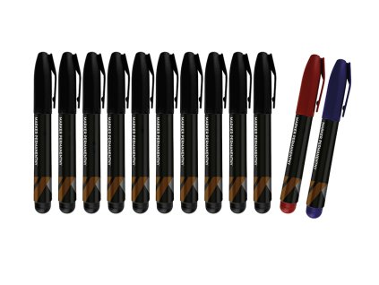 Permanentný marker mix 12 kusov