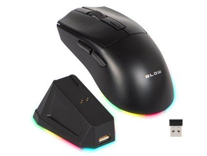 Optická herná myš čierna 84-060-