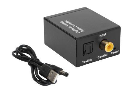 DAC prevodník 2xRCA 91-201-