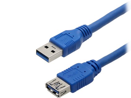 USB 3.0 kábel A-A 1,5m biely