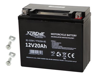 Motocyklová batéria 12V 20Ah XTREME