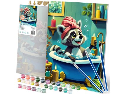 Obraz na maľovanie podľa čísiel 40x50 cm Massido Mýval