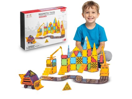 Edukálne konštrukčné magnetické kocky 90 ks RK-780 Ricokids