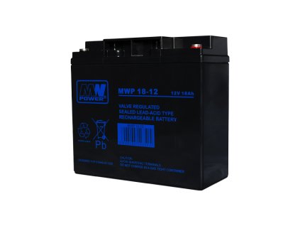 MWP 18-12 - Akumulátor 12V 18Ah - MW Power