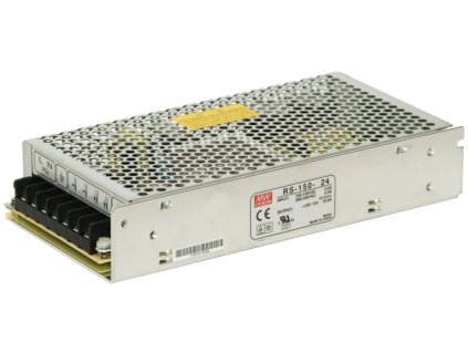 RS-150-24 - Napájací zdroj na zabudovanie 24V 6.5A 156W MeanWell